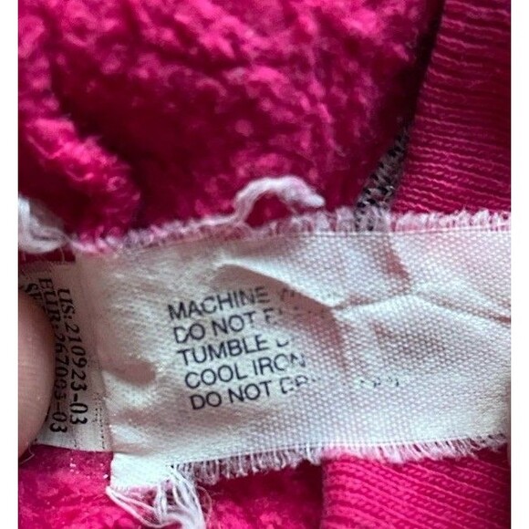 Gap Womens Y2K Wide Leg Logo Sweatpants Size XL Pink Drawstring Loungewear Cozy - Picture 6 of 8